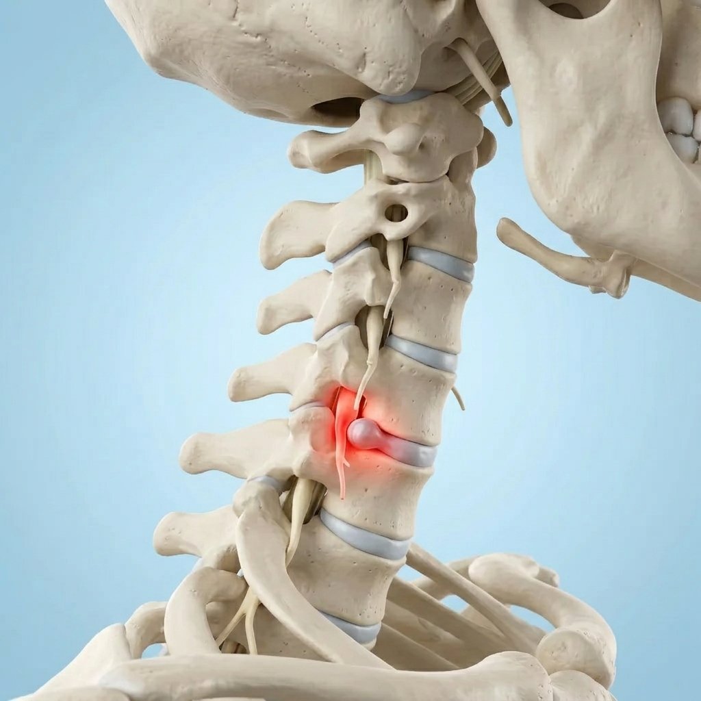 Cervical Slipped Disc Treatment by Dr. Shrey Binyala